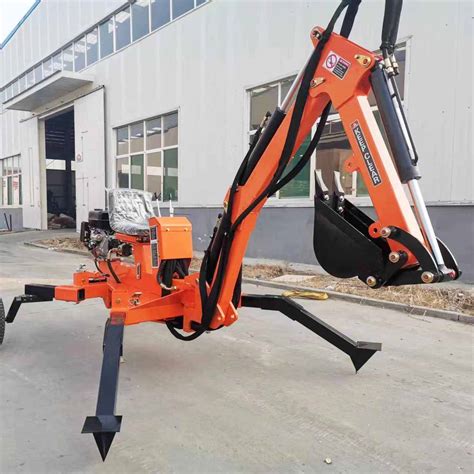 towable tractor backhoe